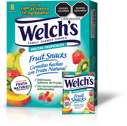 Recibe Noticias de Welch’s® Fruit Snacks