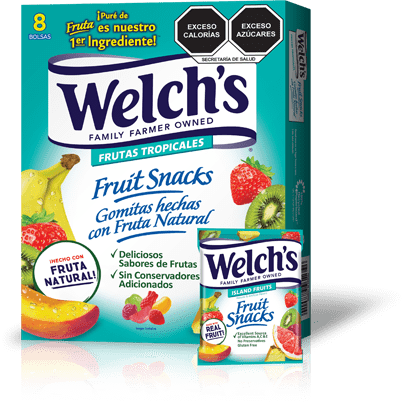 Keep Up with  Welch’s® Fruit Snacks